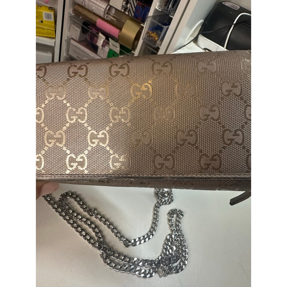 Women's Gucci Wallet on Chain Gold - Picture 7 of 13
